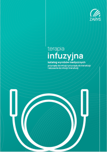Katalog Terapia Infuzyjna
